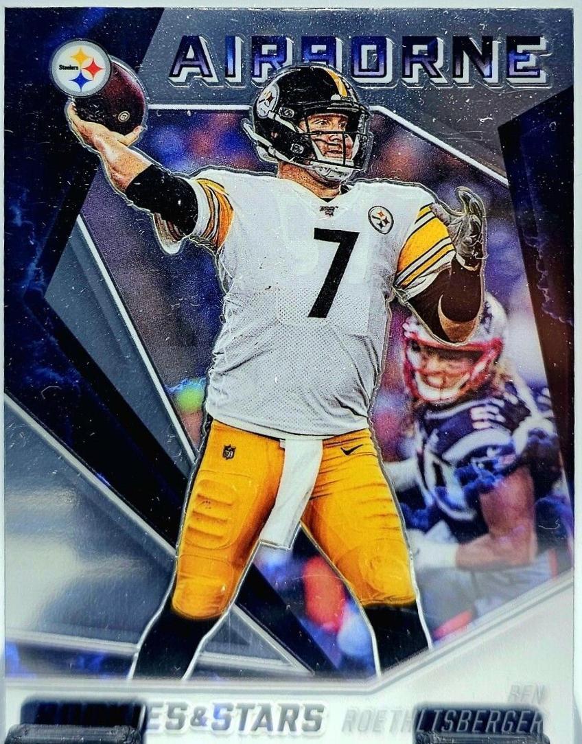 Ben Roethlisberger #AB14 Football Cards 2020 Panini Rookies & Stars Airborne