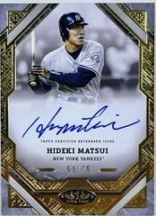 Hideki Matsui #T1A-HM Prices | 2025 Topps Tier One Tier 1