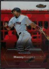 Manny Ramirez #63 Baseball Cards 2003 Finest Prices