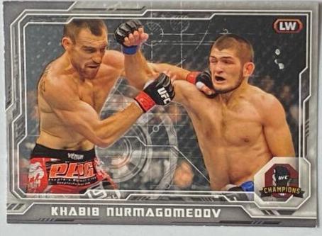 Khabib Nurmagomedov #87 Ufc Cards 2014 Topps UFC Champions