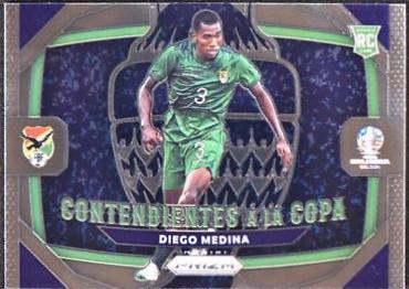 Diego Medina #2 Soccer Cards 2024 Panini Prizm Copa America Contendientes a la Copa