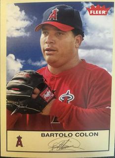 Bartolo Colon #18 2005 Fleer Tradition