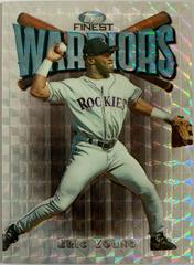 Eric Young [Refractor] #146 Baseball Cards 1997 Finest Embossed Prices