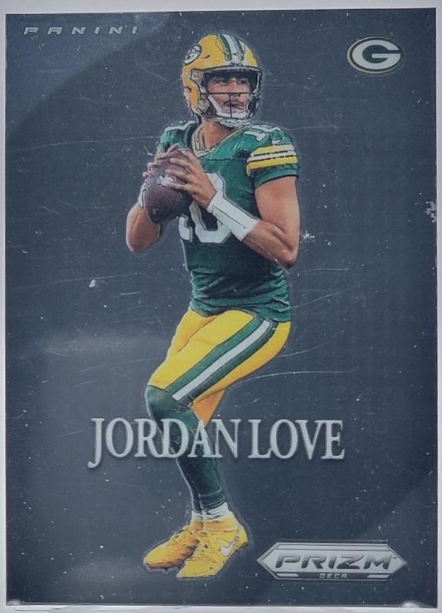 Jordan Love #12 Football Cards 2024 Panini Prizm Deca Most Valuable Player