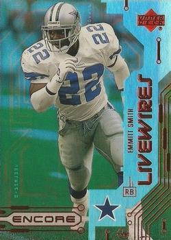Emmitt Smith #L3 Football Cards 1999 Upper Deck Encore Livewires