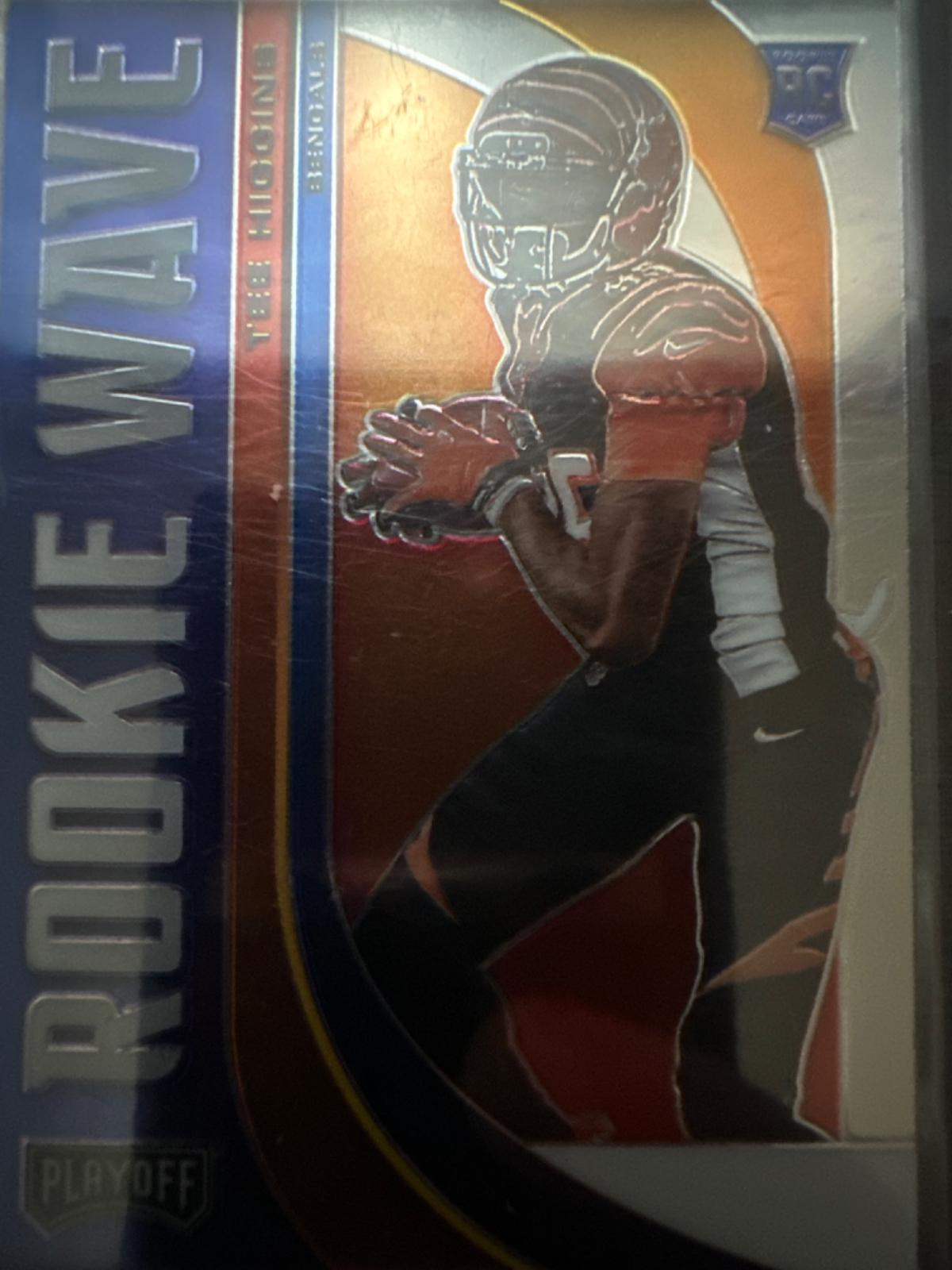 Tee Higgins #RW-13 Football Cards 2020 Panini Playoff Rookie Wave