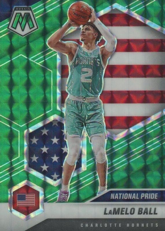 LaMelo Ball [Green Mosaic] #257 Prices | 2020 Panini Mosaic