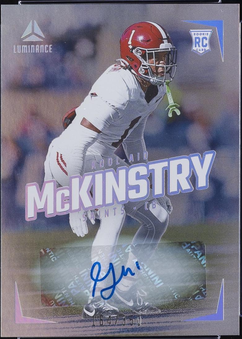 Kool-Aid McKinstry #131 Football Cards 2024 Panini Luminance Rookie Autographs