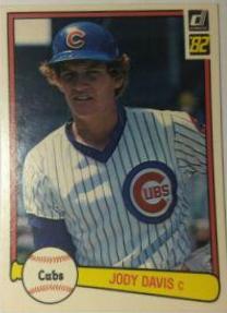 Jody Davis #225 Baseball Cards 1982 Donruss
