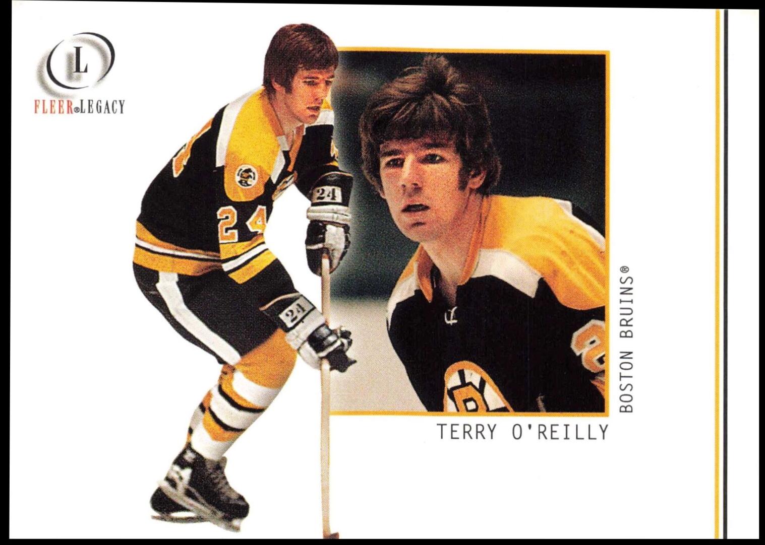 Terry O'Reilly #56 Hockey Cards 2001 Fleer Legacy