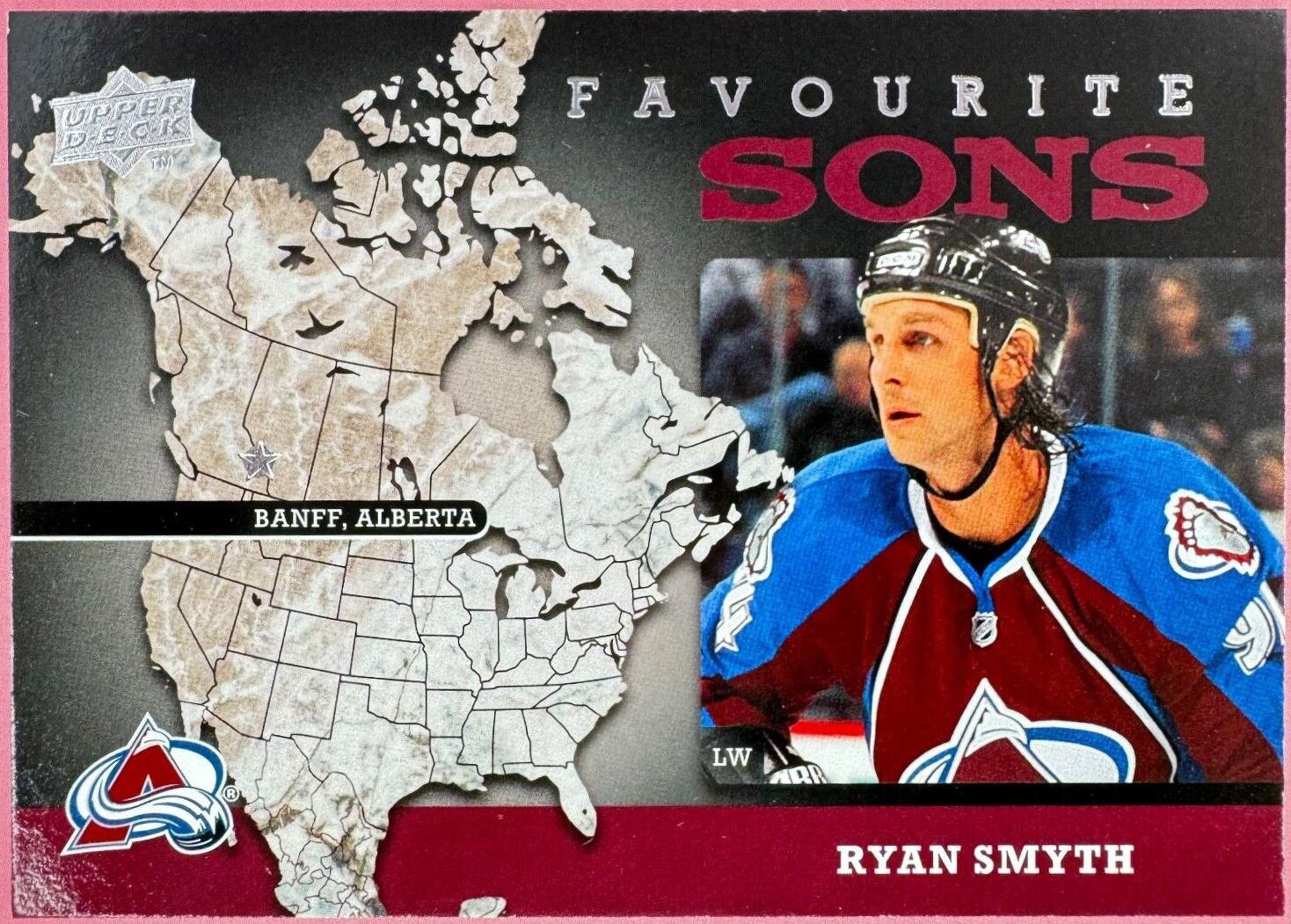 Ryan Smyth #FS-1 Hockey Cards 2008 Upper Deck Favourite Sons