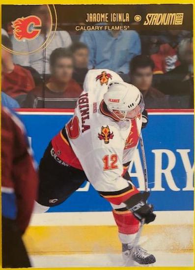 Jarome Iginla #2 Hockey Cards 2002 Stadium Club