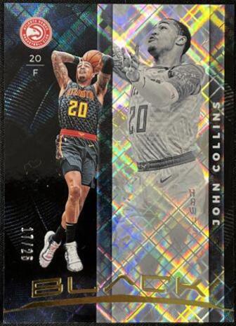John Collins #2 Basketball Cards 2019 Panini Black
