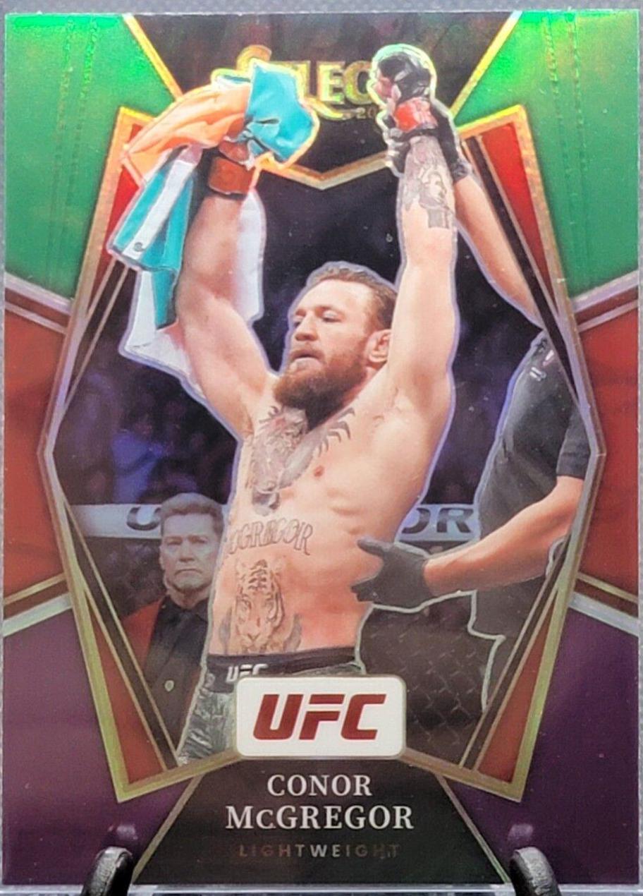 Conor McGregor [Green and Purple] #110 Prices | 2022 Panini Select