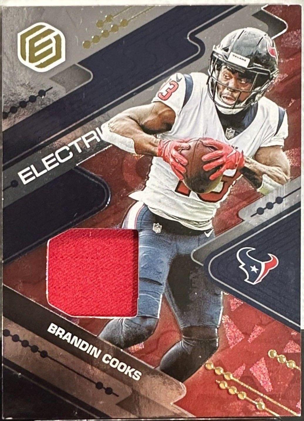 Brandin Cooks #ELE-11 Football Cards 2022 Panini Elements Electric