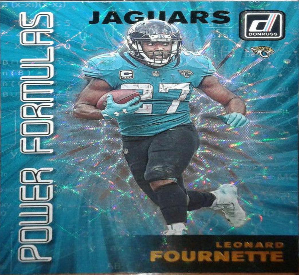 Leonard Fournette #PF 17 Football Cards 2019 Donruss Power Formulas