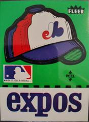 Expos Cap Baseball Cards 1983 Fleer Stickers Prices