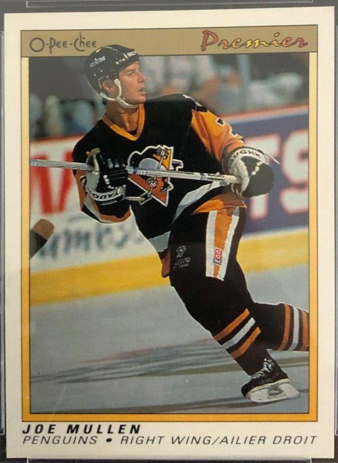 Joe Mullen #77 Hockey Cards 1990 O-Pee-Chee Premier