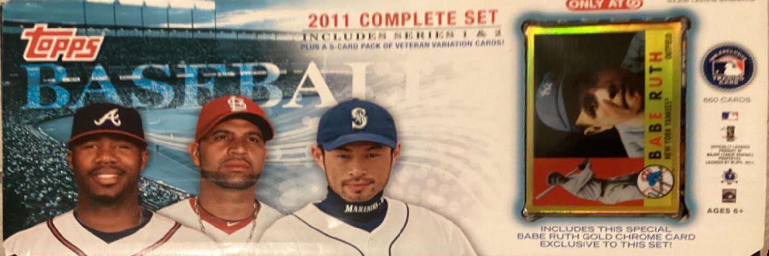 Complete Set Baseball Cards 2011 Topps