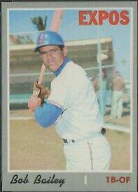 Bob Bailey #293 Baseball Cards 1970 Topps