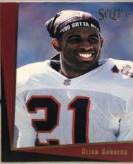 Deion Sanders #3 Football Cards 1993 Panini Select
