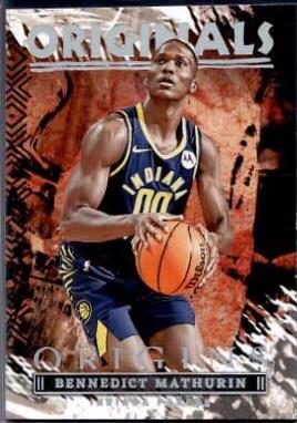 Bennedict Mathurin #2 Basketball Cards 2022 Panini Origins Originals