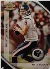 Matt Schaub #58 Football Cards 2010 Panini Gridiron Gear