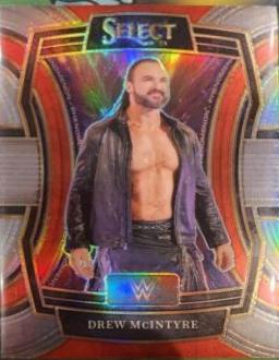 Drew McIntyre #7 Wrestling Cards 2024 Panini Select WWE Phenomenon