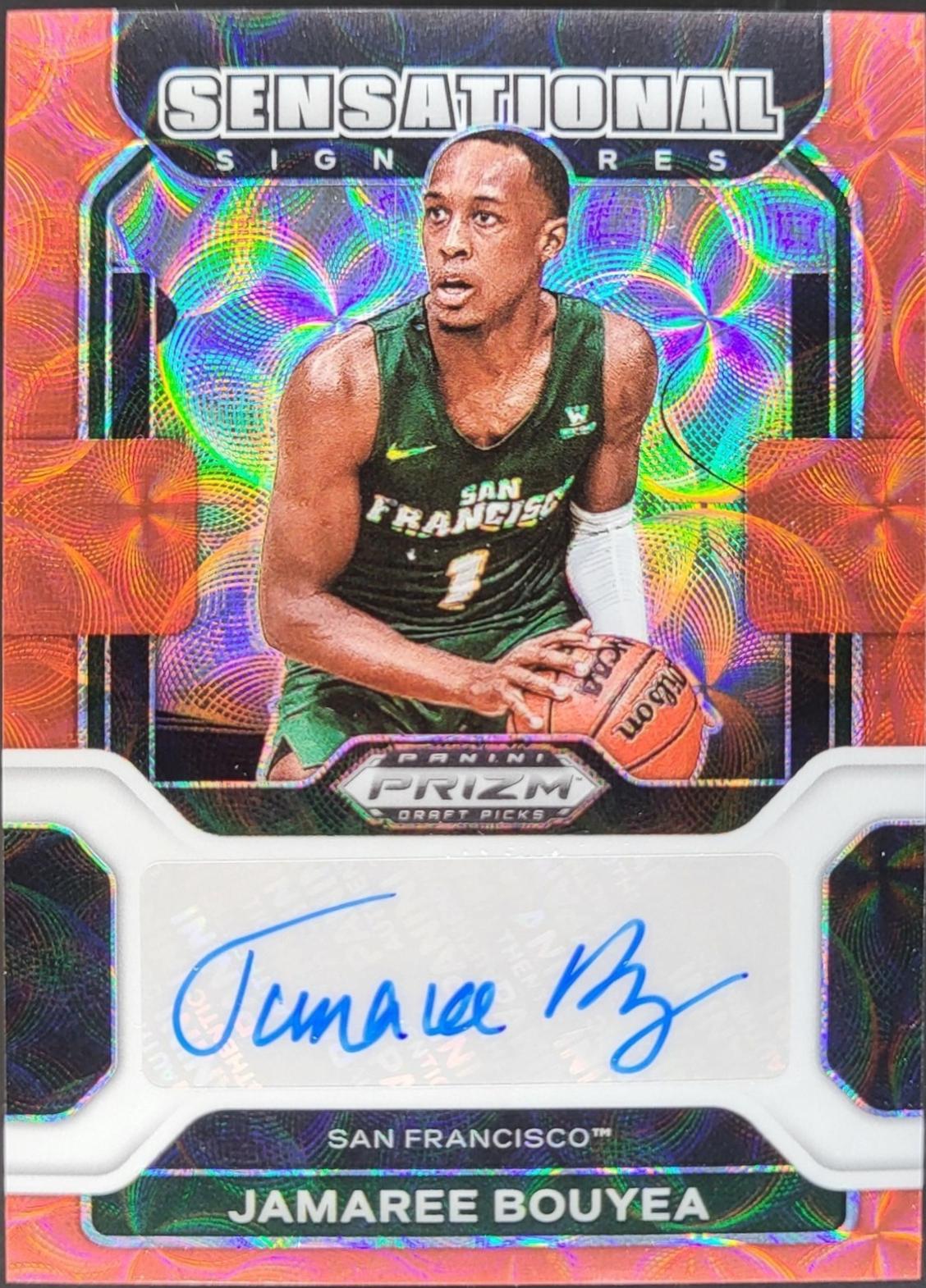 Jamaree Bouyea #SS-JBO 2022 Panini Prizm Draft Picks Basketball Sensational Signatures