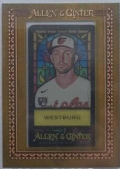 Jordan Westburg #33 Baseball Cards 2024 Topps Allen & Ginter Stained Glass Mini