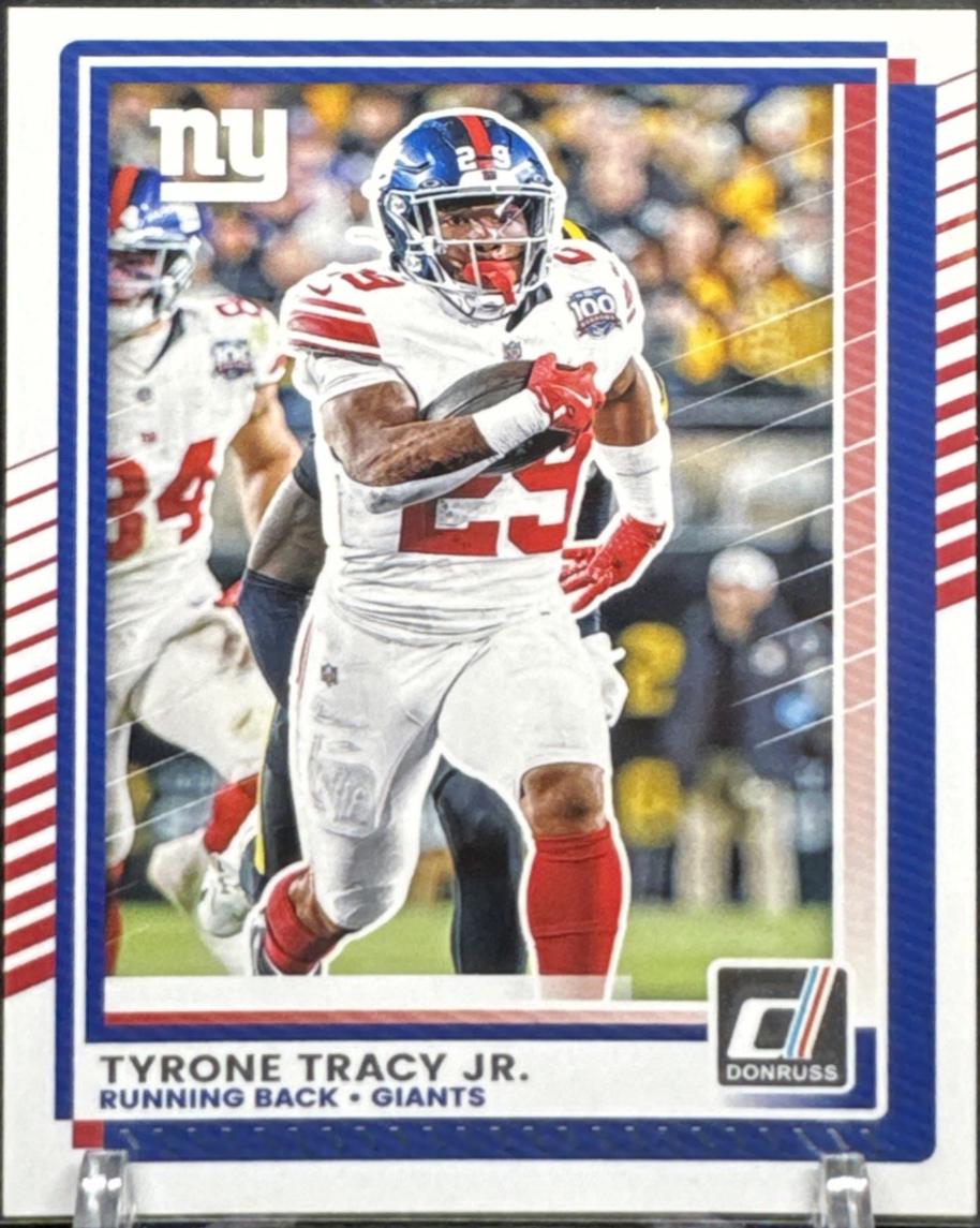 Tyrone Tracy Jr. #5 2025 Panini Donruss Football