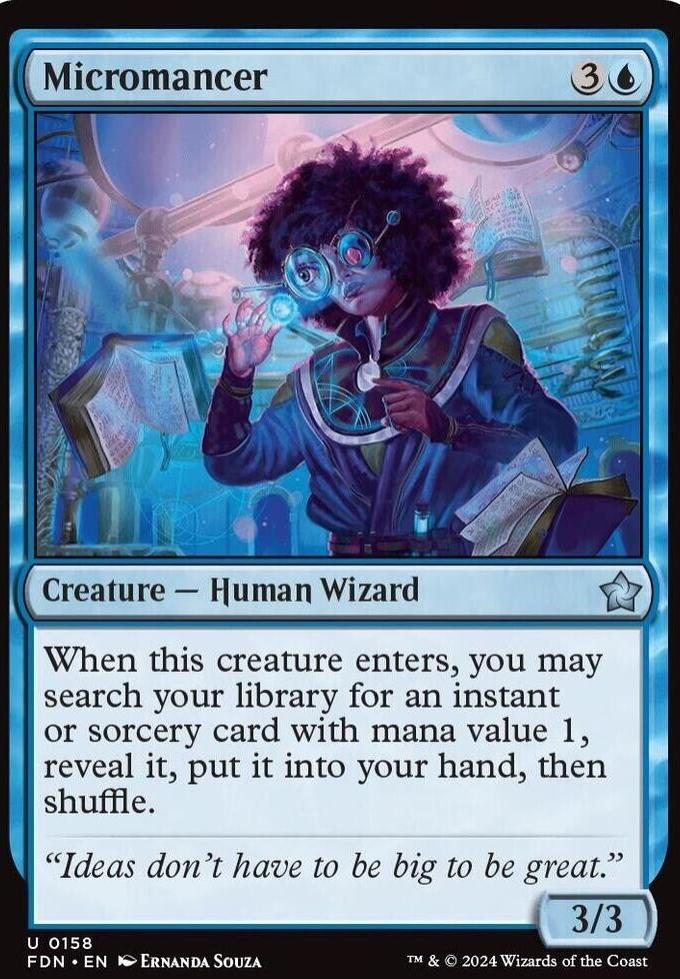 Micromancer [Foil] condition prices