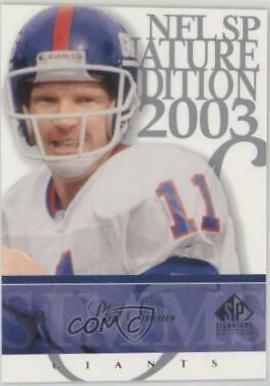 Phil Simms #23 Football Cards 2003 SP Signature
