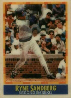 Ryne Sandberg #54 Baseball Cards 1990 Sportflics