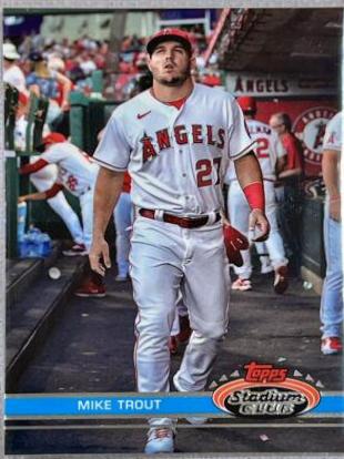 Mike Trout [1991 SP Design Variation] #179