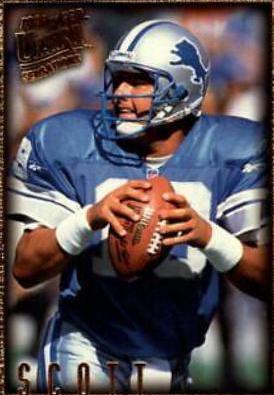 Scott Mitchell #34 1996 Ultra Sensations Football