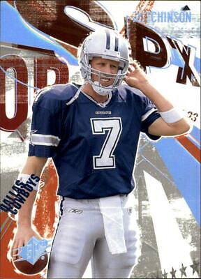 Chad Hutchinson #7 Football Cards 2003 Spx