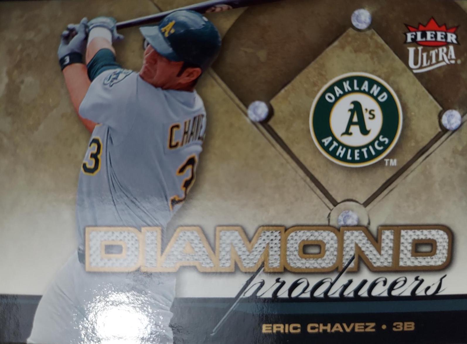 Eric Chavez #DP24 Baseball Cards 2006 Ultra Diamond Producers