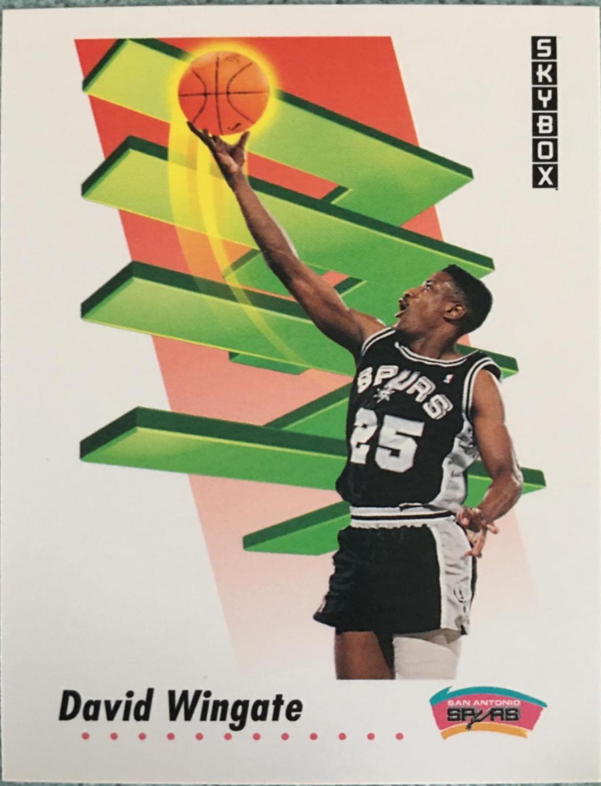 David Wingate #264 Basketball Cards 1991 Skybox