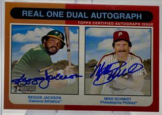 Reggie Jackson / Mike Schmidt