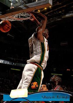 Shawn Kemp #119 Basketball Cards 1997 Stadium Club