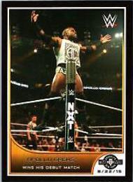 Apollo Crews #107 Wrestling Cards 2016 Topps WWE Road to Wrestlemania