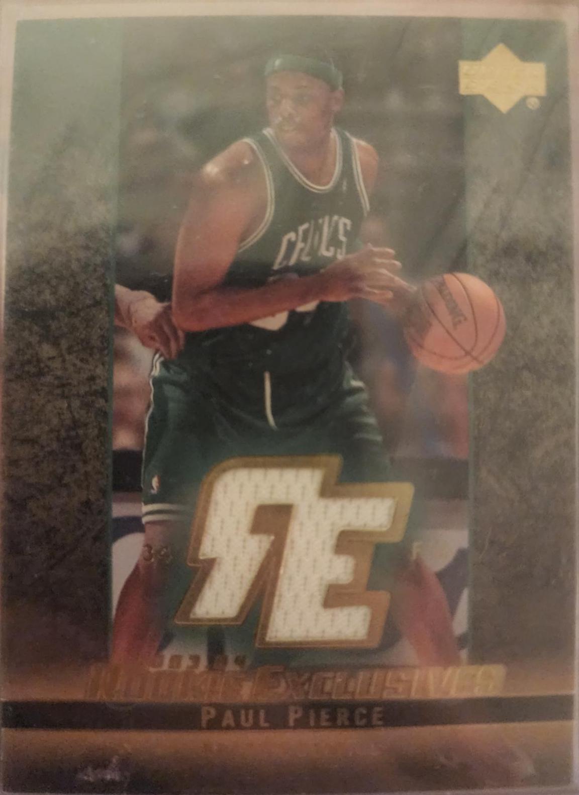 Paul Pierce #J41 Basketball Cards 2003 Upper Deck Rookie Exclusives Superstar Exclusives