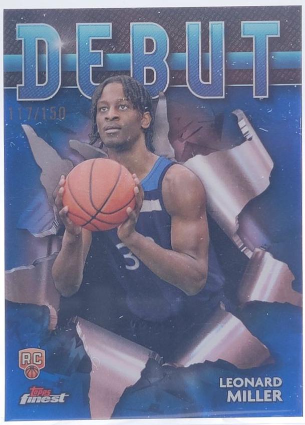 Leonard Miller [Blue Refractor] #D-19