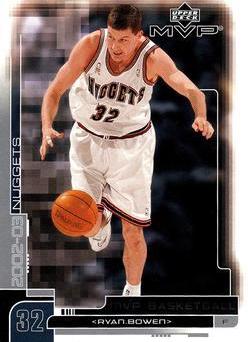 Ryan Bowan #43 Basketball Cards 2002 Upper Deck MVP