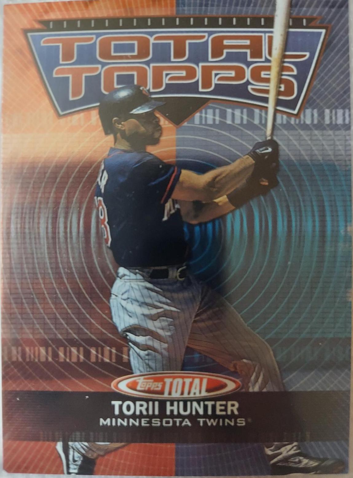 Torii Hunter #TT17 Baseball Cards 2003 Topps Total Topps