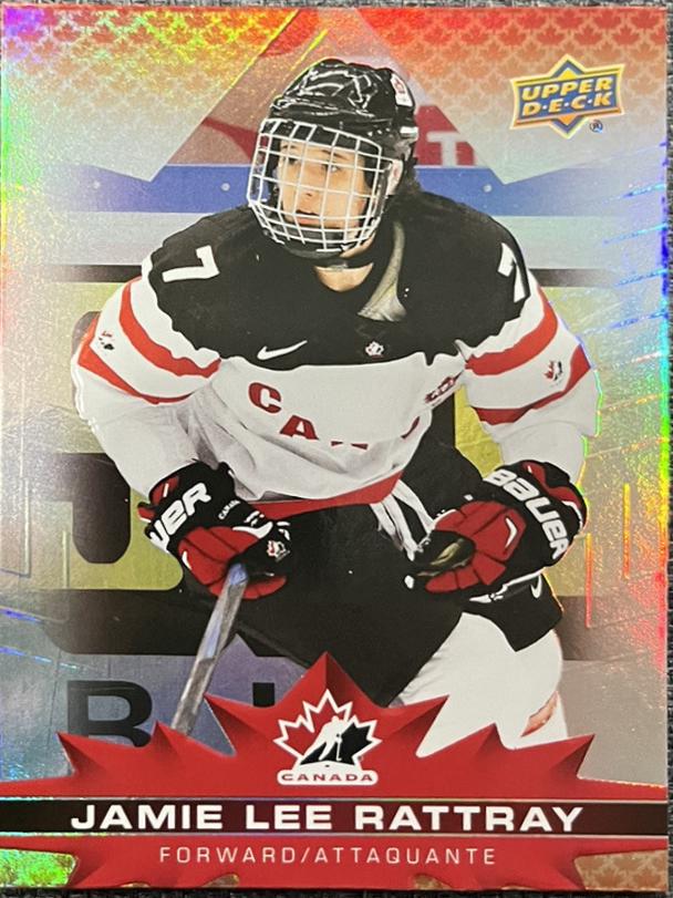 Jamie Lee Rattray #80 2021 Upper Deck Tim Hortons Team Canada Hockey