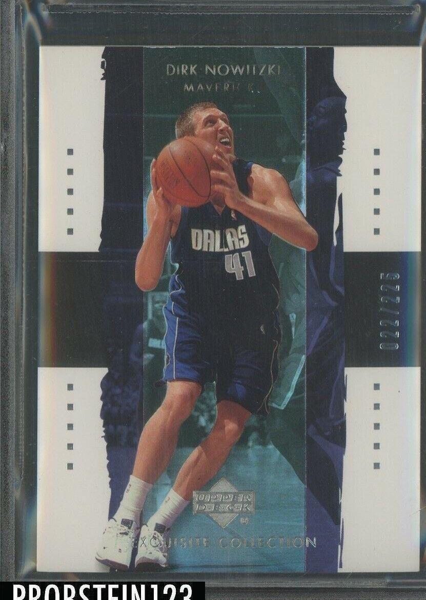 Dirk Nowitzki #6 Basketball Cards 2003 UD Exquisite Collection
