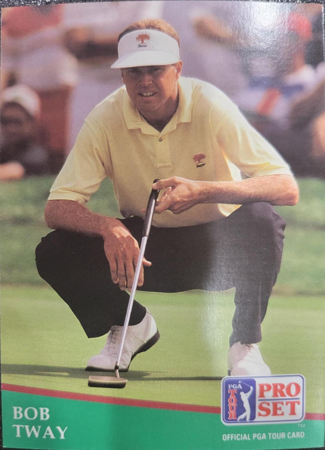 Bob Tway #126 1991 Pro Set Golf