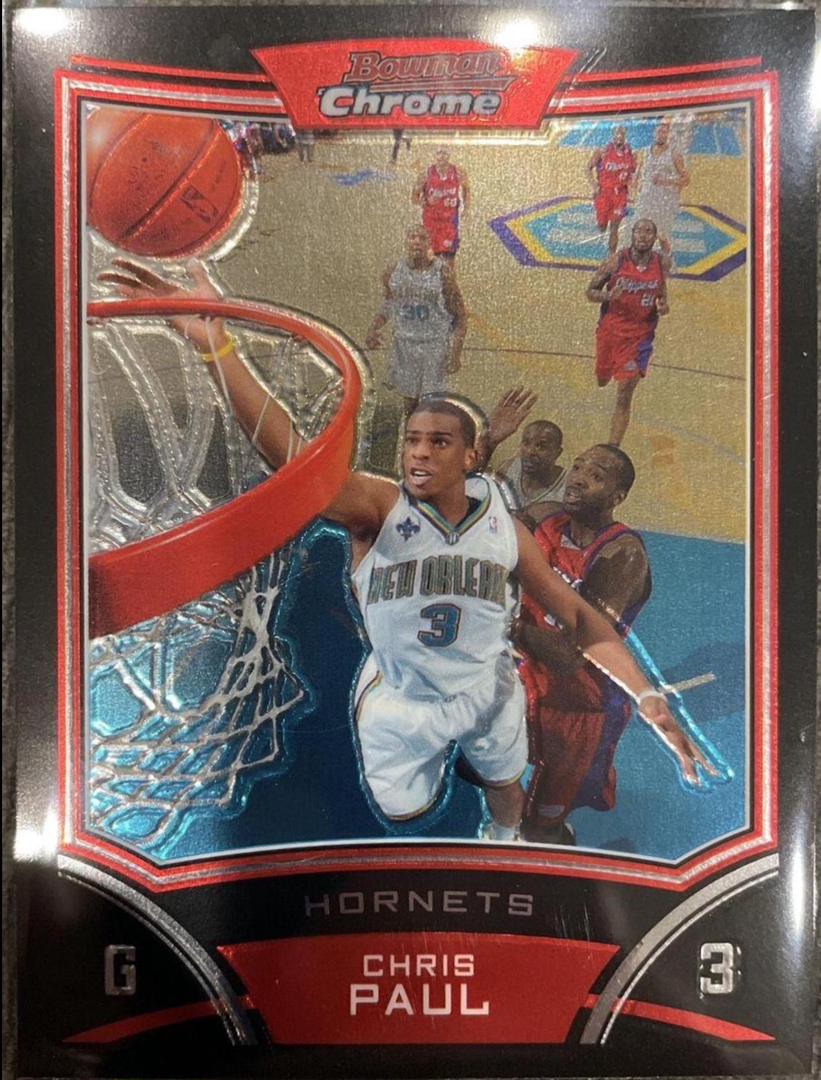 Chris Paul #23 Basketball Cards 2008 Bowman Chrome